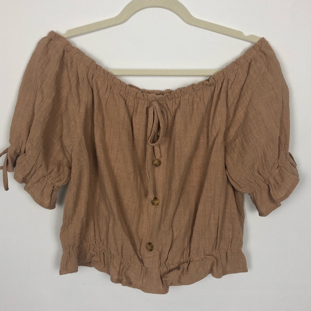 Off The Shoulder Crop